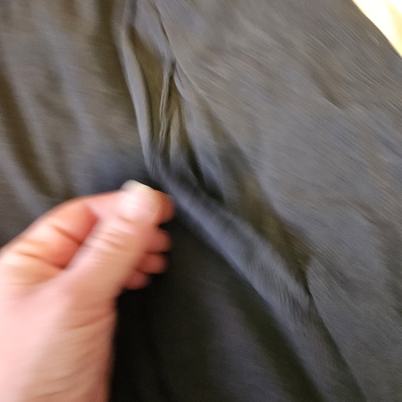 Airspace long sleeve open button up back midi peasantcore dark academia dress - Picture 6 of 14